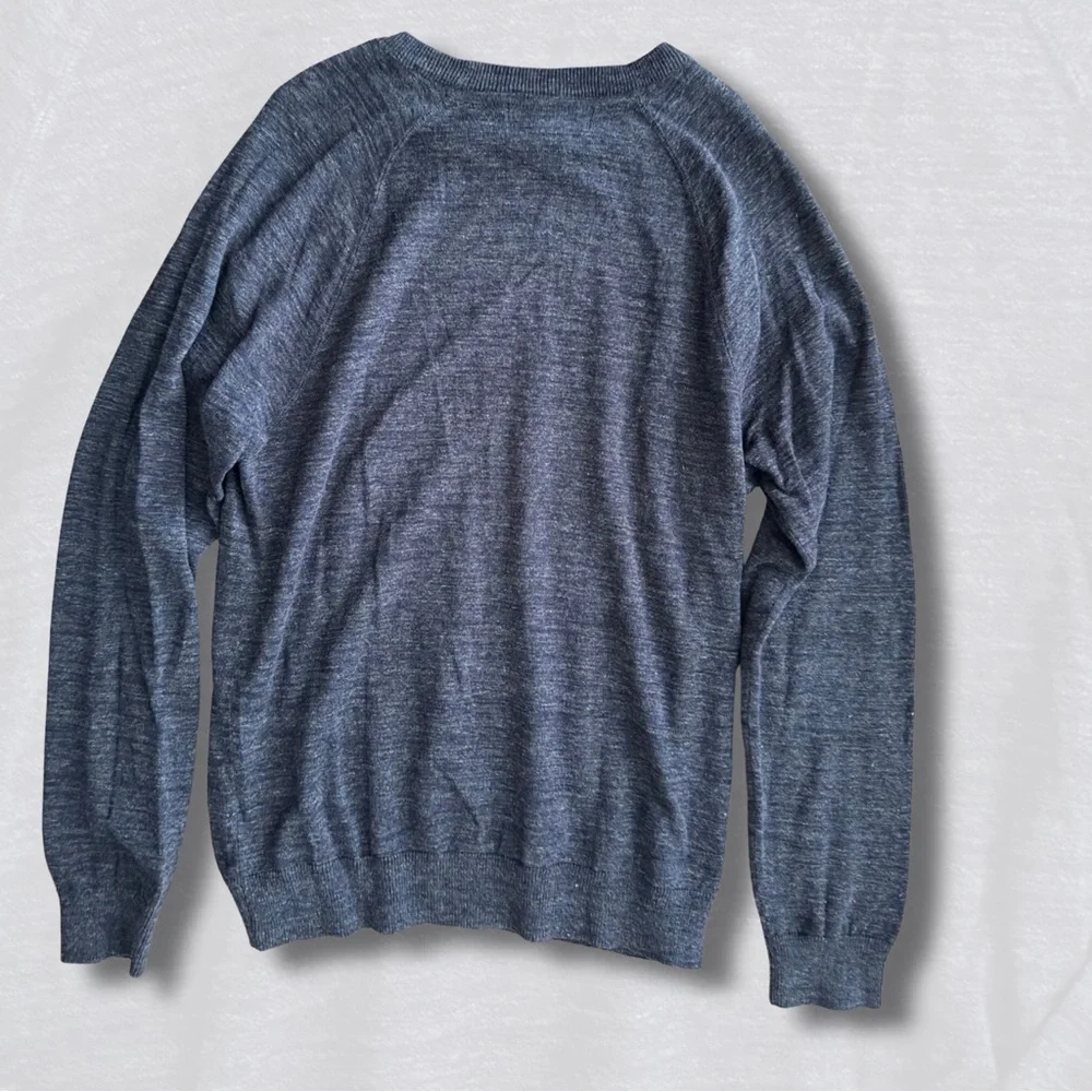 H&M Dark Blue Crew Neck Sweater - Picture 2 of 3
